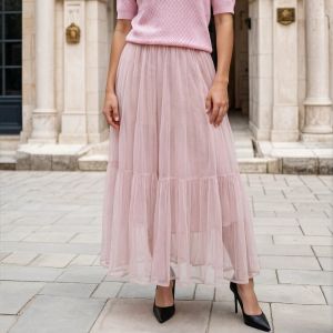 Lightweigh Crinkle Chiffon Skirt