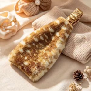 Reindeer Print Faux fur Headband