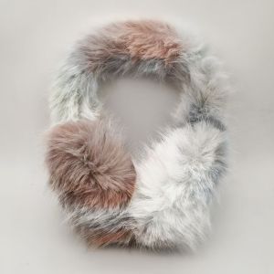 Fluffy Faux Fur Multicolour Earmuffs