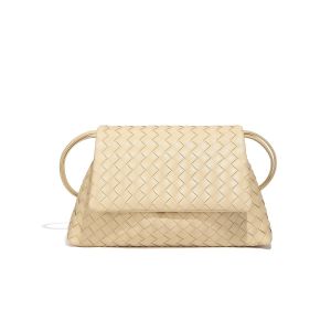 Intrecciato Woven Crossbody Bag