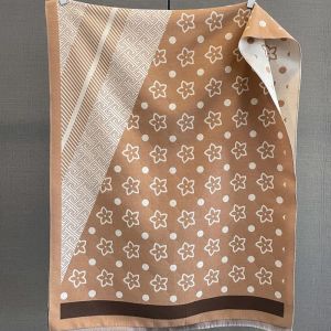 Floral Polka Dot Geometric Print Shawl Scarf