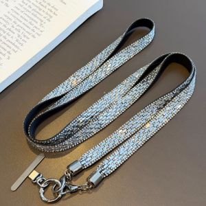 Crystal Rhinestone Phone Lanyard Strap Chain