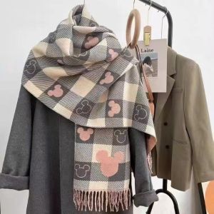 Mickey Fashion Winter Warm Wool Scarf