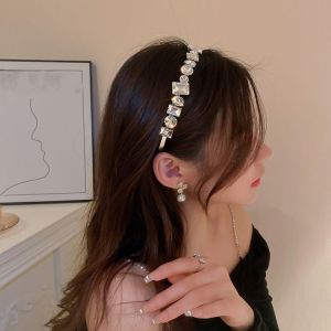 Glamour Gem Special Occassions Silver Headband