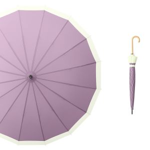Two Tones Pastel Colour Umbrella in Lilac