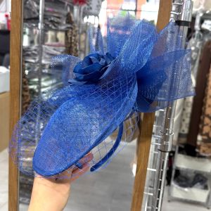 Mesh Bow & Flower Race Day & Wedding Occasion Fascinator