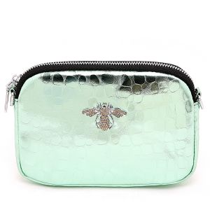 8802 Glossy Green genuine leather 