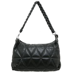 60333 Puffer handbag in Black