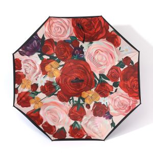 F963 Red and Pink large Roses