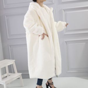 SK070 Super snuggling coat in Cream