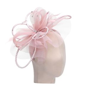 Pearl and Diamante Mix in Dusty Pink TGH021
