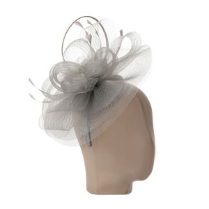 Wired Loop and Feather Fascinator
