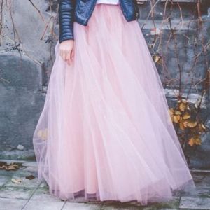 Dreamy Maxi Layered Tulle Skirt