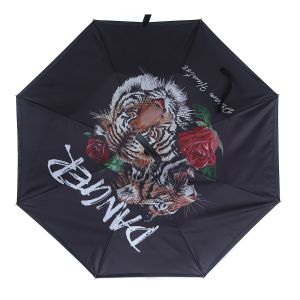 F965 Tiger Rose upside down umbrella
