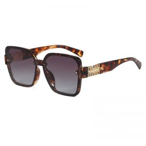 Oversized Brown Tortoishelle Sunglasses