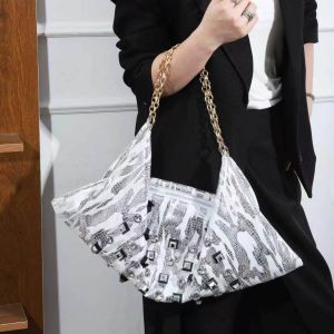 Zebra Print Diamante Shoulder Bag