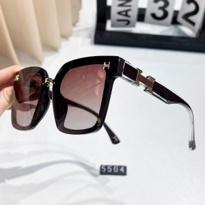 5504 side H cut out  sunglasses in Brown