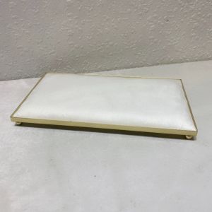 eur144 padded velvet display board in Cream