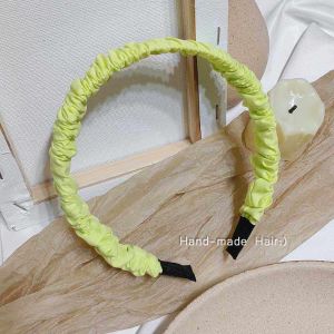 HACH609 Pleated Headband Lemon