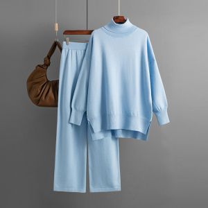 SD184 sweater and trousers set in baby Blue