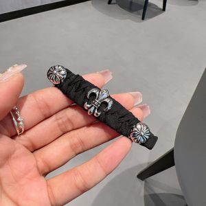 The 'Royal Dark' Black Knotted Hair Clip