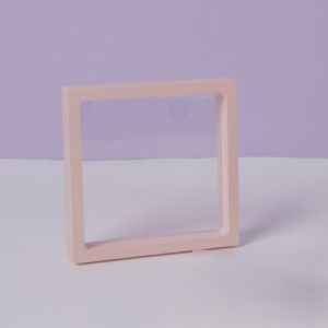 See Through Jewellery Box (Pack of 10) in Peach ST048
