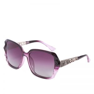 7110 Glitter sides sunglasses in graduated Purple