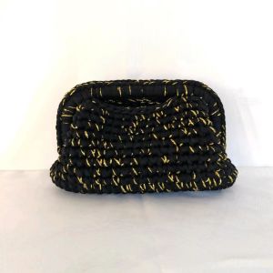 Chunky Knit Bubble Cloud Clutch Bag