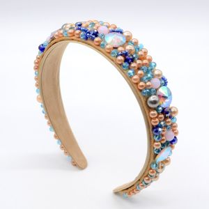 HACH737 multi pastel pearl and crystal mix