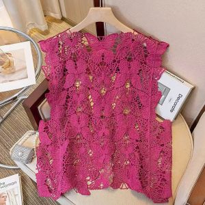 Butterfly Lace Crochet Top