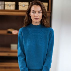 Soft Long Sleeve Textured Sweater