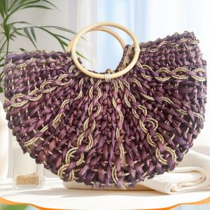 Vibrant Ombre Summer Beach Bag