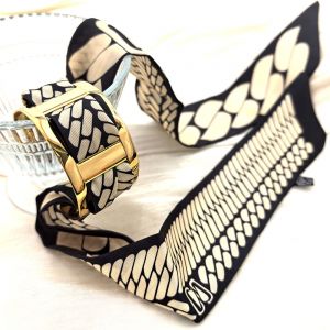 Luxury Satin Feel Twilly Scarf Bracelet