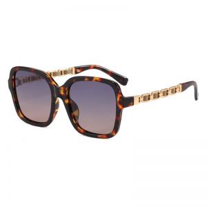 Tortoiseshell Frames Oversized Square Sunglasses