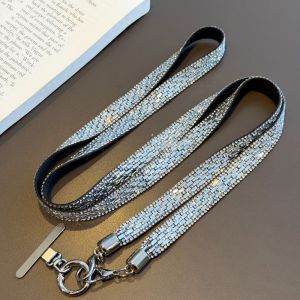 Crystal Rhinestone Phone Lanyard Strap Chain