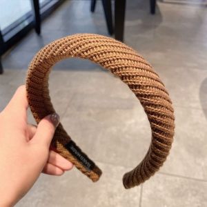 HA836 Tweed headband in Brown