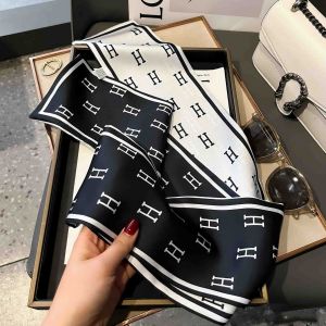 Classic Monogram Silk-Feel Neck Scarf