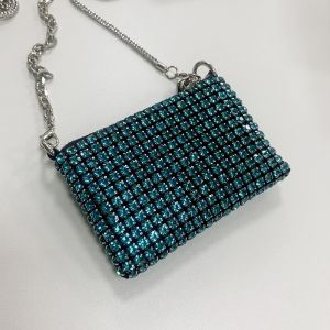 6660 small purse bag in crystal Blue