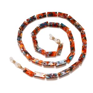 SC045 Sunglasses chain in Multicoloured marble