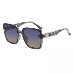Oversized H Square Gradient Sunglasses