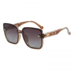 Oversized H Square Gradient Sunglasses