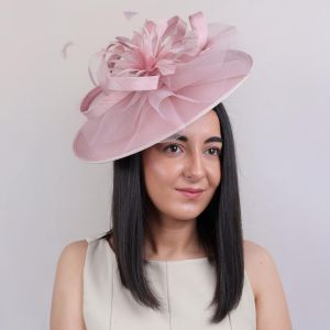 Feather & Netting Detail Fascinator