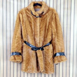 Soft Plush Winter Faux Fur Belted Coat