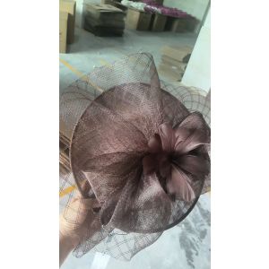 Ethereal Aviary Large Stunning fascinator in Cyan