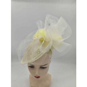 Mesh Bow & Flower Race Day & Wedding Occasion Fascinator